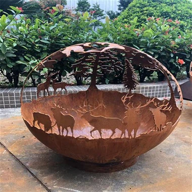 Placa de acero corten A588 GrC